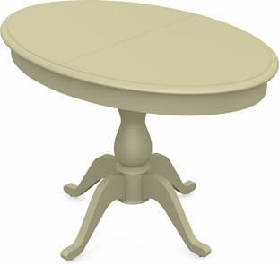 Кухонный стол раскладной Фабрицио-1 исп. Эллипс, Тон 10 Покраска + патина (в местах фрезеровки) в Махачкале