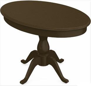 Стол раздвижной Фабрицио-1 исп. Эллипс, Тон 5 Покраска + патина с прорисовкой (на столешнице) в Махачкале