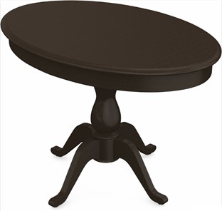Обеденный раздвижной стол Фабрицио-1 исп. Эллипс, Тон 8 Покраска + патина (в местах фрезеровки) в Махачкале