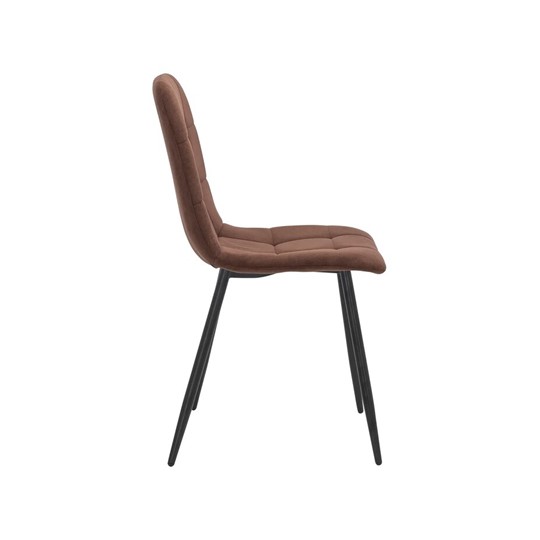 Обеденный стул Leset Скай (Металл черный/велюр Шоколад) в Махачкале - изображение 2