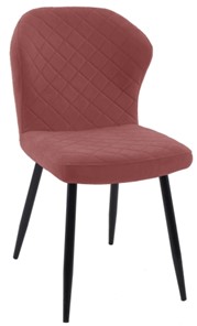 Кухонный стул 239 розовый, ножки  черные в Махачкале