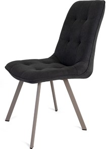 Кухонный стул Бакарди, ноги мокко прямоугольные 1-Q3015/велюр T180 Горький шоколад в Махачкале