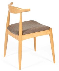 Обеденный стул BULL бук/ткань 54,5x54x75 Натуральный арт.19586 в Махачкале - предосмотр 1