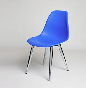 Обеденный стул DSL 110 Milan Chrom (Синий) в Махачкале