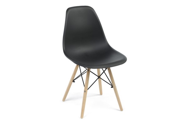 Обеденный стул DSL 110 Wood (черный) в Махачкале - изображение
