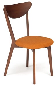 Обеденный стул MAXI (Макси), бук/ткань 86x48,5x54,5 Оранжевый/коричневый арт.19591 в Махачкале - предосмотр