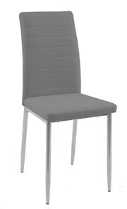 Обеденный стул Текс, микровелюр B22 grey, ножки хром в Махачкале