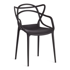 Стул Cat Chair (mod.028) пластик, 54,5*56*84 черный, арт.19627 в Махачкале