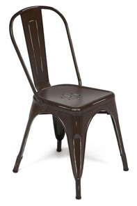 Обеденный стул LOFT CHAIR (mod. 012) 45х35х85 коричневый/brown vintage арт.10695 в Махачкале