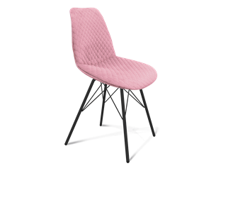 Обеденный стул SHT-ST29-С22 / SHT-S37 (розовый зефир/черный муар) в Махачкале