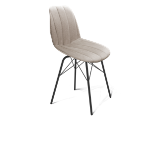 Обеденный стул SHT-ST29-С1 / SHT-S64 (лунный камень/черный муар) в Махачкале - предосмотр