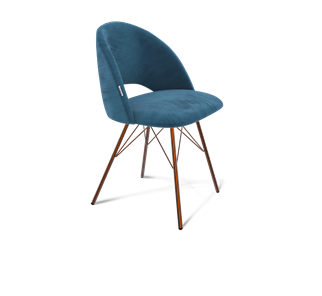 Обеденный стул SHT-ST34 / SHT-S37 (тихий океан/медный металлик) в Махачкале