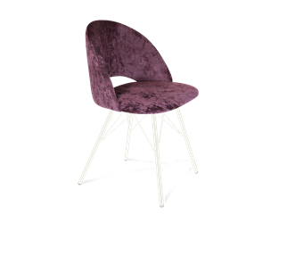 Обеденный стул SHT-ST34 / SHT-S37 (вишневый джем/белый муар) в Махачкале