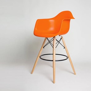 Барный стул DSL 330 Wood bar (оранжевый) в Махачкале