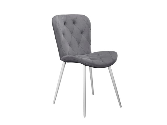 Обеденный стул 303 серый/белый в Махачкале - изображение