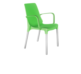 Обеденный стул SHT-ST76/S424 (зеленый/хром лак) в Махачкале
