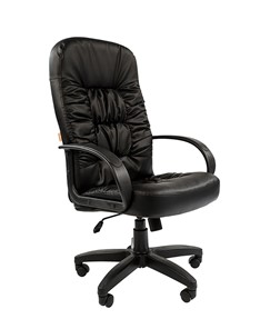 Компьютерное кресло CHAIRMAN 416, экокожа, цвет черный в Махачкале