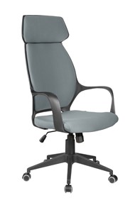 Кресло компьютерное Riva Chair 7272 (Серый/черный) в Махачкале