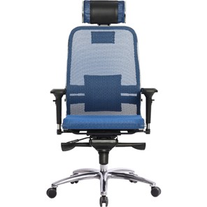 Офисное кресло Samurai S-3.04, синий в Махачкале - предосмотр 1