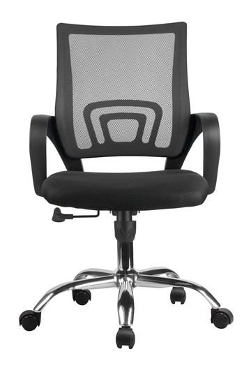 Кресло компьютерное Riva Chair 8085 JE (Черный) в Махачкале - изображение 1