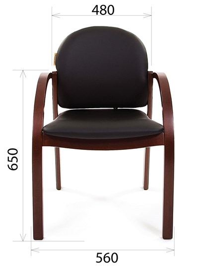 Офисное кресло CHAIRMAN 659 Экокожа черная в Махачкале - изображение 1