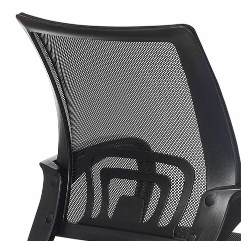 Кресло Brabix Fly MG-396 (с подлокотниками, сетка, черное) 532083 в Махачкале - изображение 6