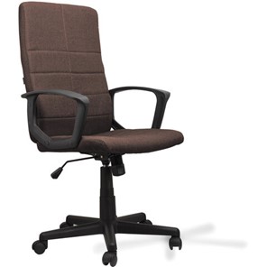 Кресло компьютерное Brabix Focus EX-518 (ткань, коричневое) 531577 в Махачкале