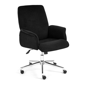 Кресло компьютерное YORK флок, черный, арт.13559 в Махачкале - предосмотр