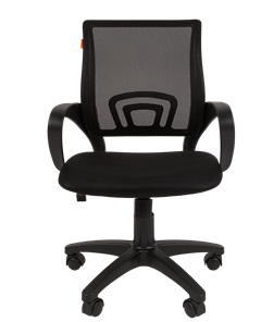 Офисное кресло CHAIRMAN 696 black Сетчатый акрил DW62 черный в Махачкале - предосмотр 1