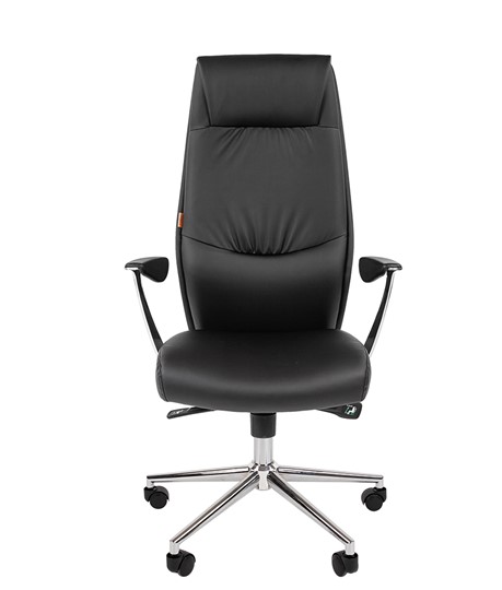 Кресло офисное CHAIRMAN Vista Экокожа премиум черная в Махачкале - изображение 5