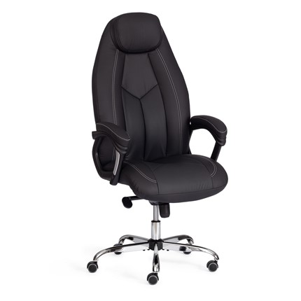 Кресло BOSS Lux, кож/зам, черный, арт.21151 в Махачкале - изображение