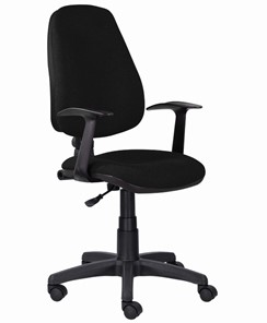 Офисное кресло Brabix Comfort MG-321, регулируемая эргономичная спинка, ткань, черное в Махачкале