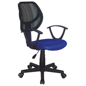 Кресло офисное Brabix Flip MG-305 (ткань TW, синее/черное) 531919 в Махачкале