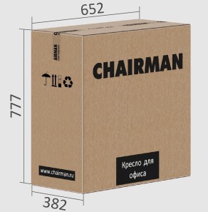 Кресло CHAIRMAN 432, экокожа, цвет черный в Махачкале - изображение 6