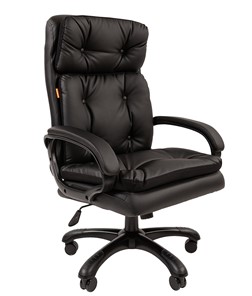 Офисное кресло CHAIRMAN 442 Экокожа черная в Махачкале