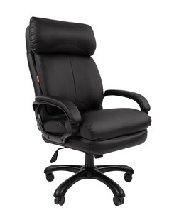 Кресло офисное CHAIRMAN 505 Экокожа черная в Махачкале