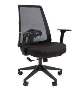 Офисное кресло CHAIRMAN 535 LT Сетчатый акрил черный / Полиэстер черный в Махачкале