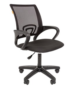 Кресло офисное CHAIRMAN 696 black LT, черный в Махачкале