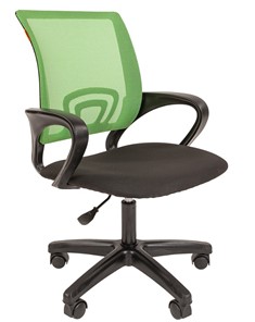 Кресло офисное CHAIRMAN 696 black LT, зеленое в Махачкале