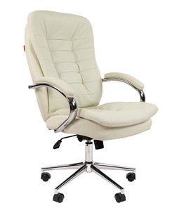 Офисное кресло CHAIRMAN 795 экокожа, цвет белый в Махачкале