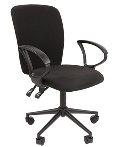 Офисное кресло CHAIRMAN 9801 BLACK, черное в Махачкале