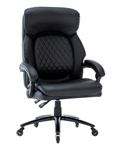 Кресло офисное CHAIRMAN CH412 эко кожа черная в Махачкале