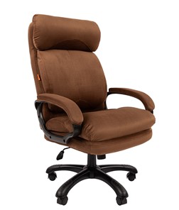 Офисное кресло CHAIRMAN HOME 505, велюр коричневое в Махачкале