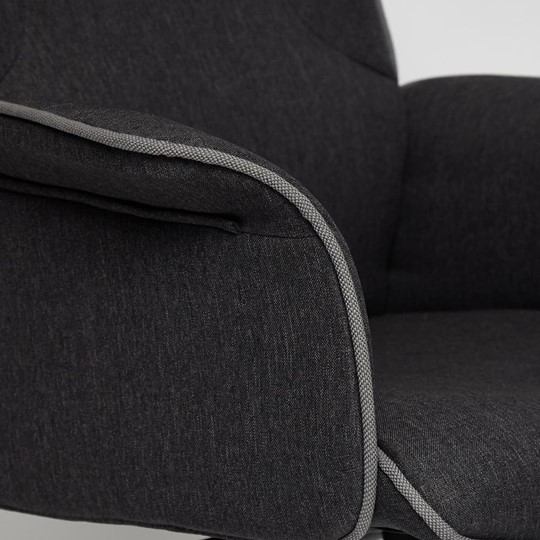 Компьютерное кресло CHARM ткань, серый/серый, F68/C27 арт.13246 в Махачкале - изображение 7
