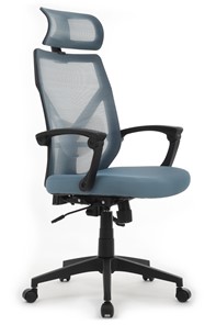 Офисное кресло Design OLIVER W-203 AC, Синий в Махачкале - предосмотр