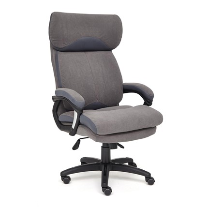Кресло DUKE флок/ткань, серый/серый, 29/TW-12 арт.14039 в Махачкале - изображение