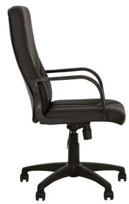 Офисное кресло MANAGER (PL64) экокожа ECO-30, черная в Махачкале - предосмотр 2