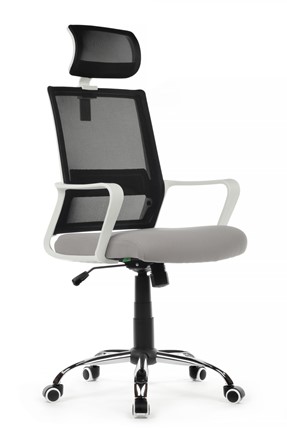 Кресло RCH 1029HW, серый/черный в Махачкале - изображение