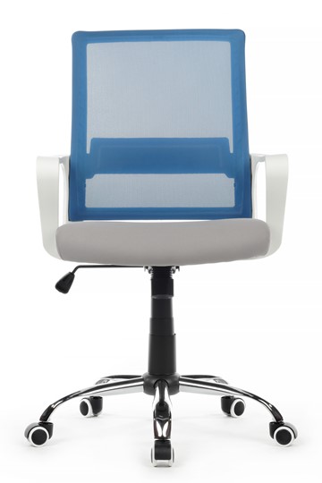 Кресло компьютерное RCH 1029MW, серый/синий в Махачкале - изображение 1