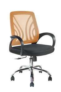 Кресло компьютерное Riva Chair 8099Е, Оранжевый в Махачкале